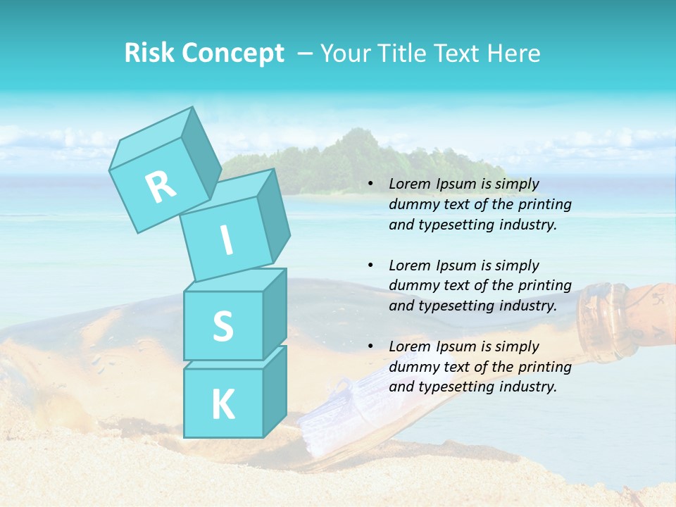 Coast Beach Time PowerPoint Template