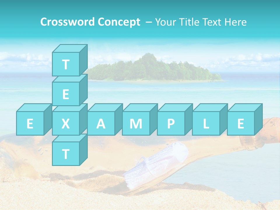 Coast Beach Time PowerPoint Template