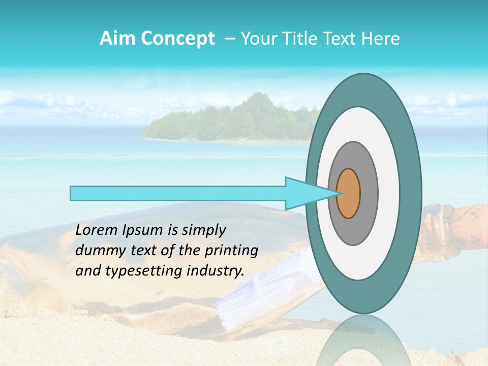 Coast Beach Time PowerPoint Template