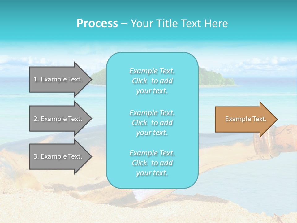 Coast Beach Time PowerPoint Template