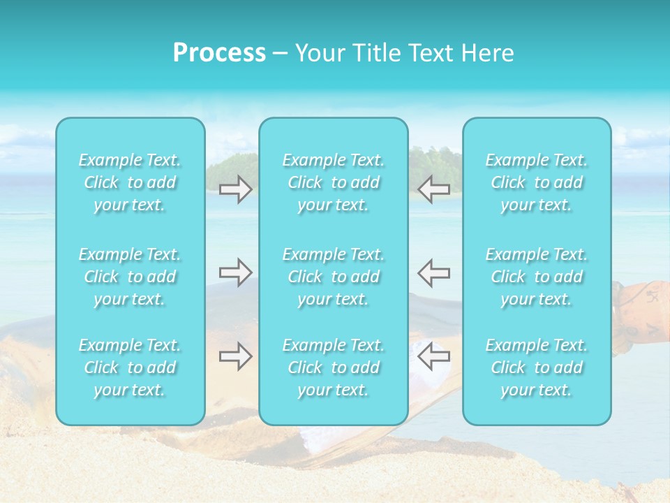 Coast Beach Time PowerPoint Template