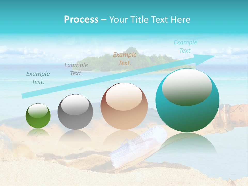 Coast Beach Time PowerPoint Template