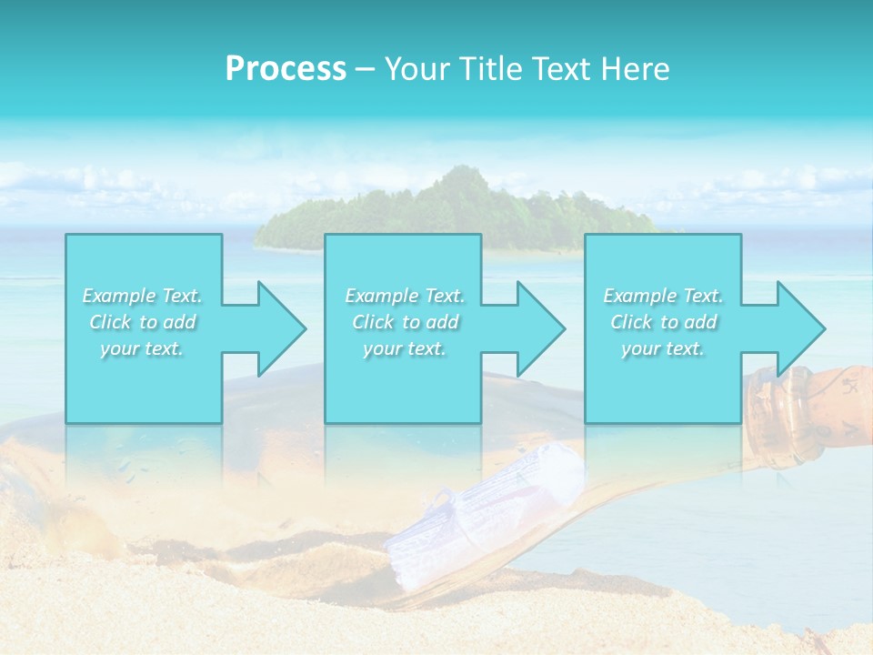 Coast Beach Time PowerPoint Template