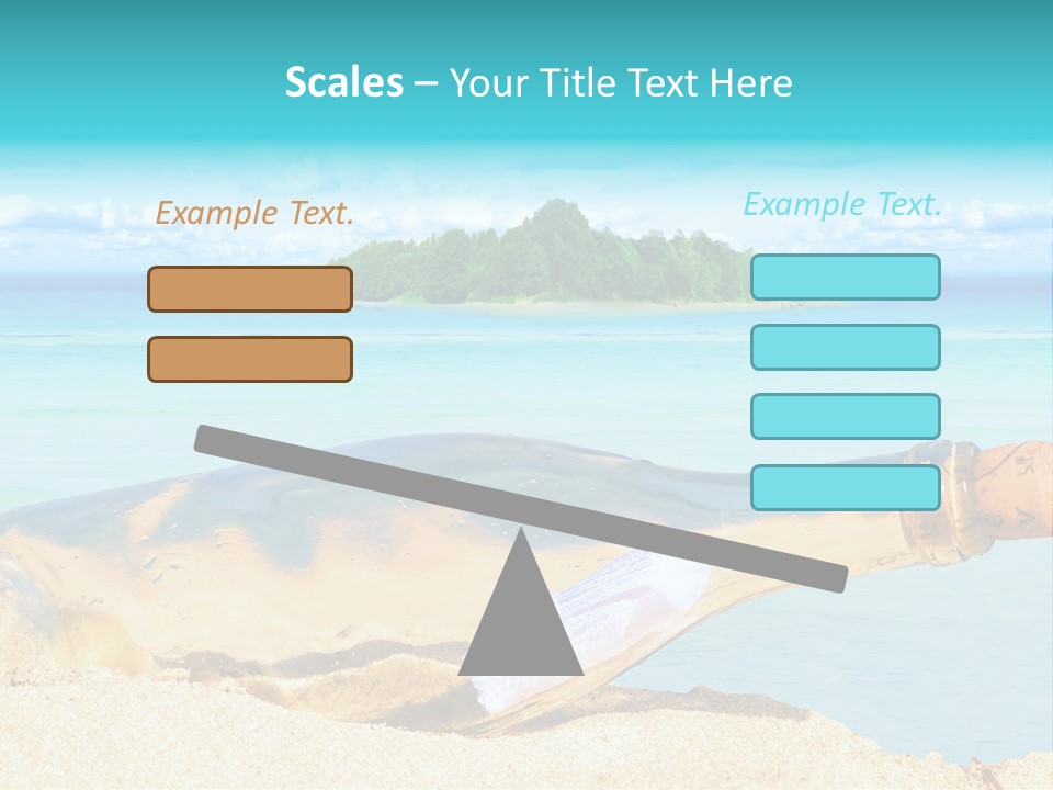 Coast Beach Time PowerPoint Template