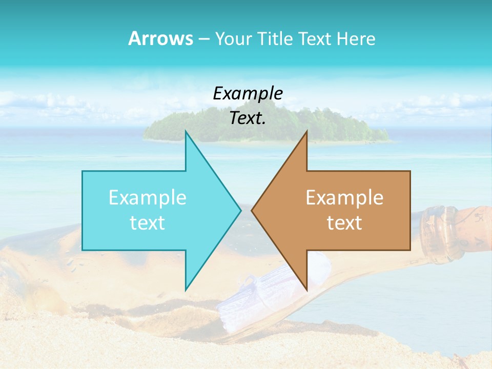 Coast Beach Time PowerPoint Template