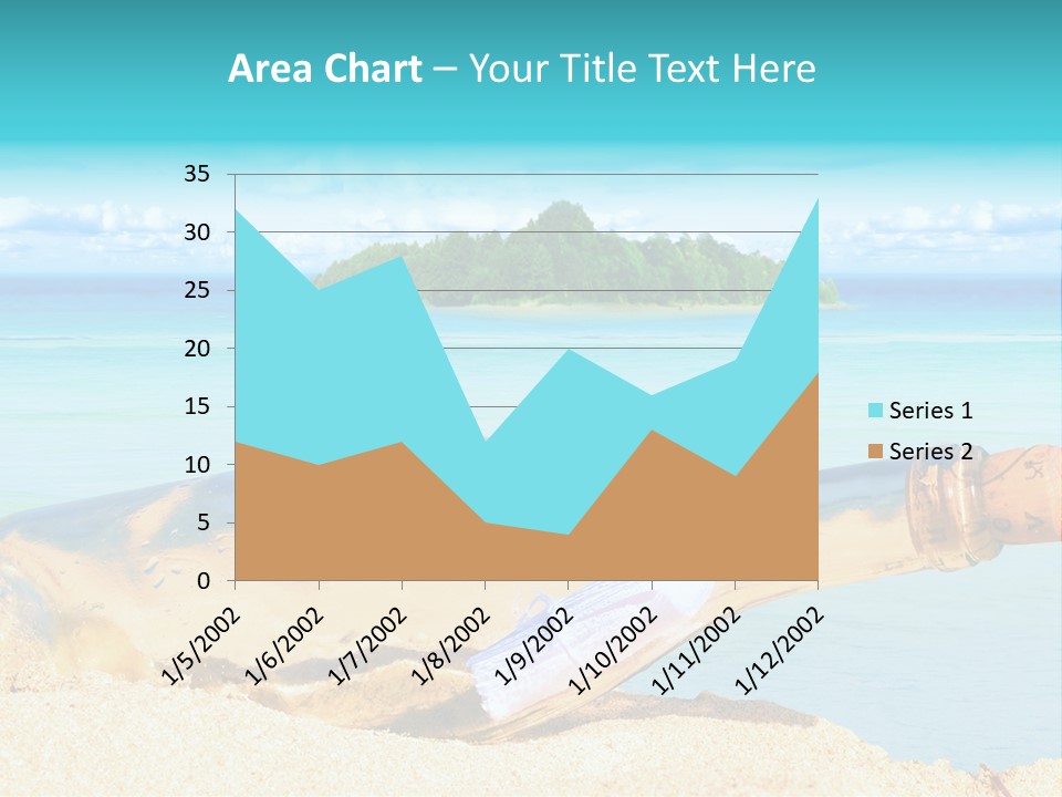 Coast Beach Time PowerPoint Template