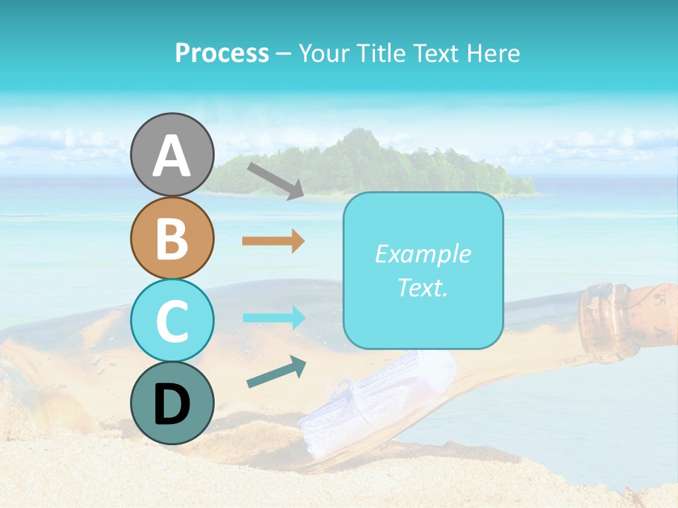 Coast Beach Time PowerPoint Template