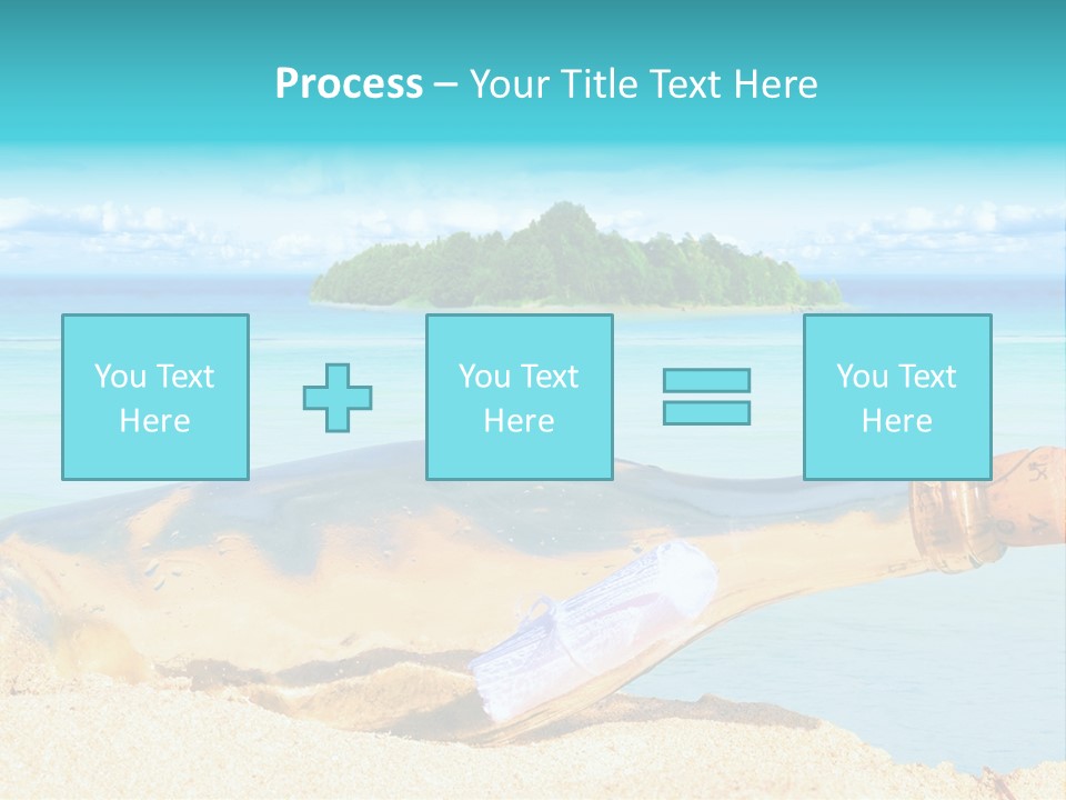 Coast Beach Time PowerPoint Template