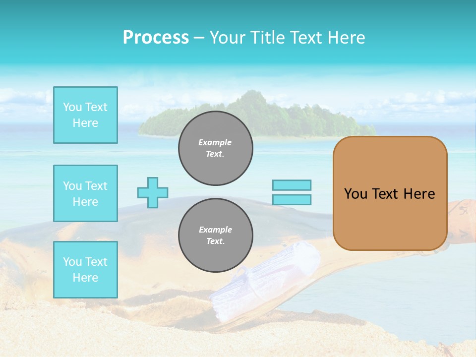Coast Beach Time PowerPoint Template