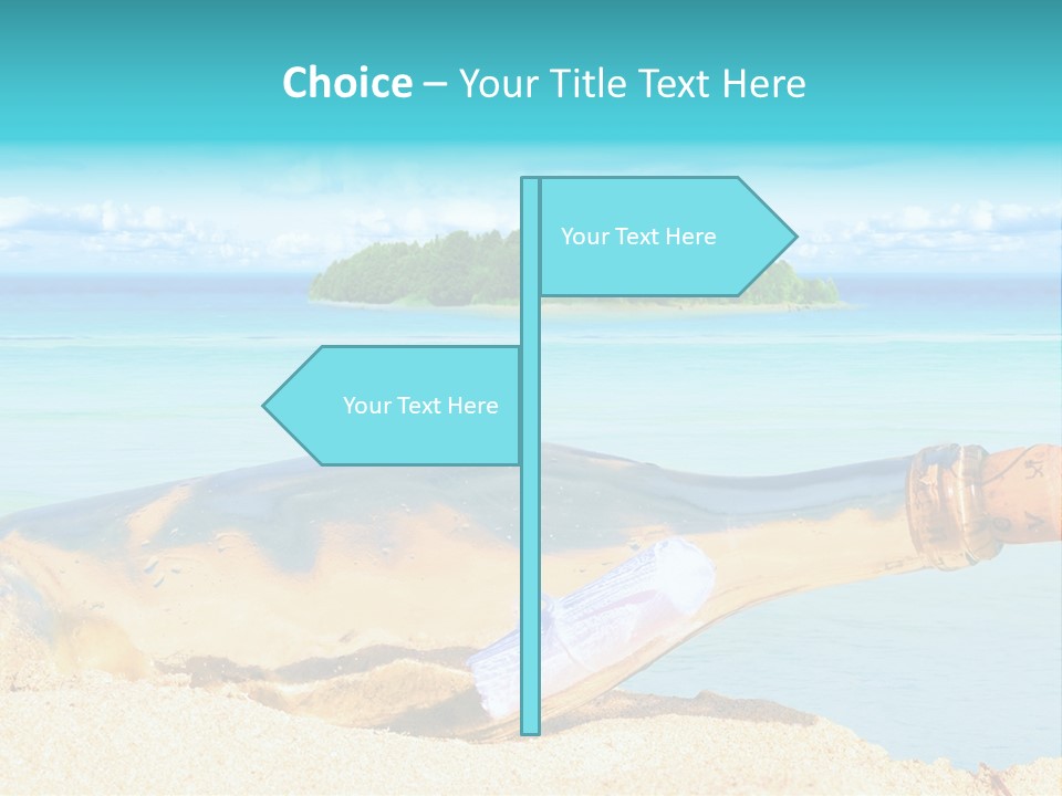 Coast Beach Time PowerPoint Template