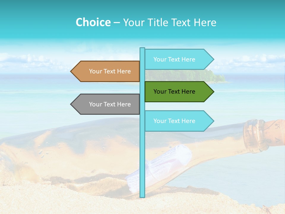 Coast Beach Time PowerPoint Template