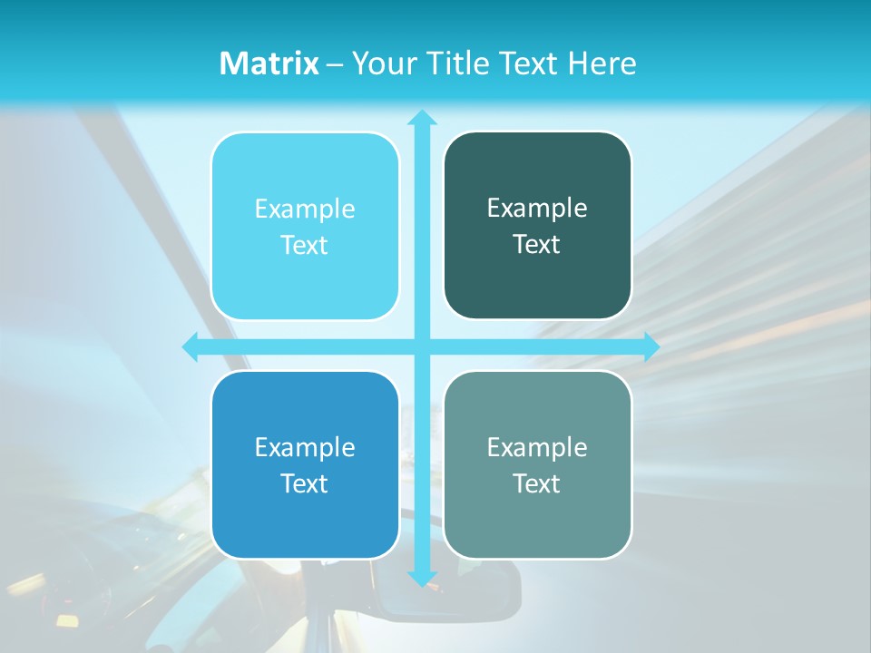 Urban Building Transportation PowerPoint Template