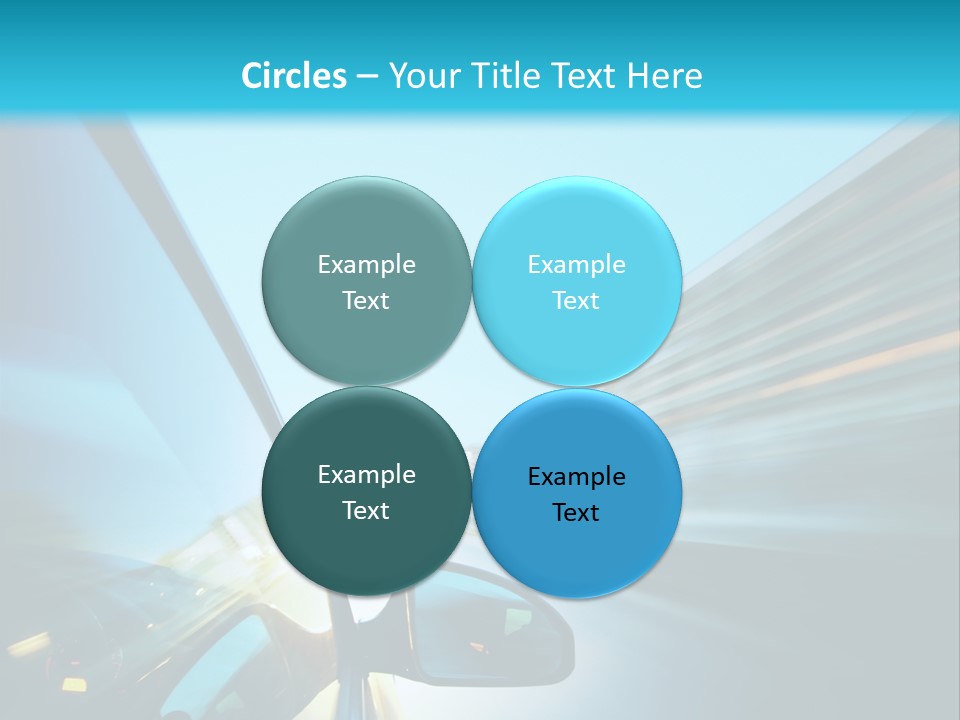 Urban Building Transportation PowerPoint Template