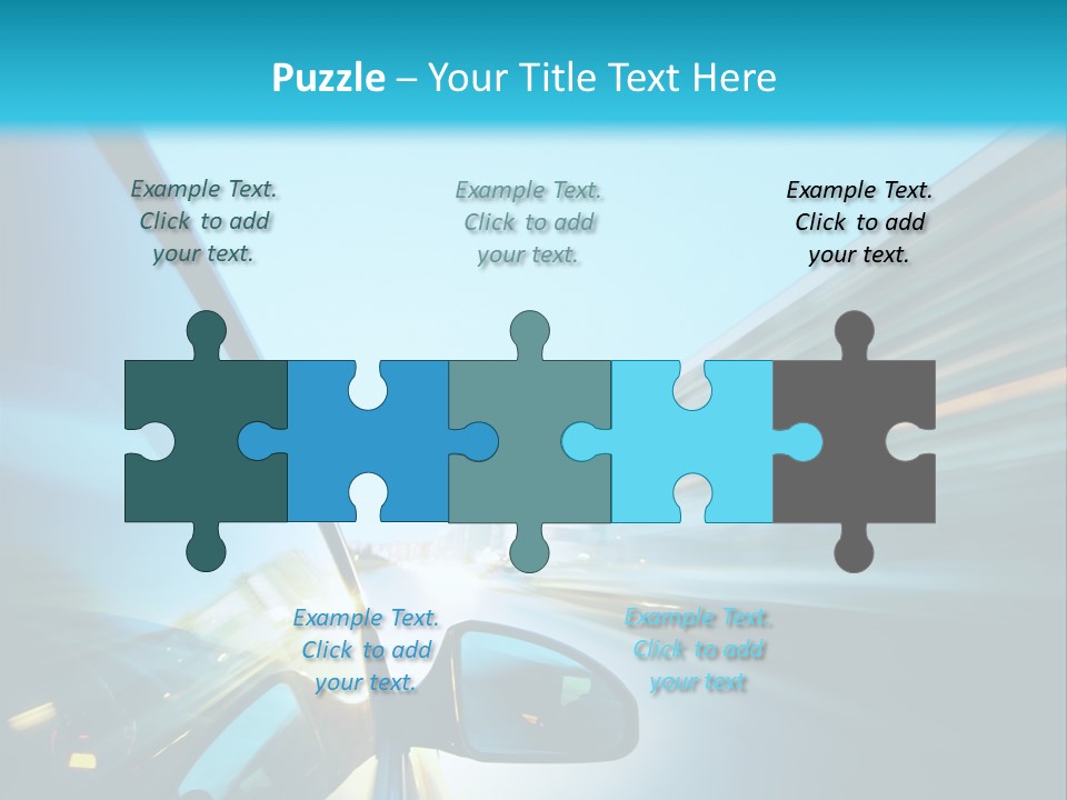 Urban Building Transportation PowerPoint Template