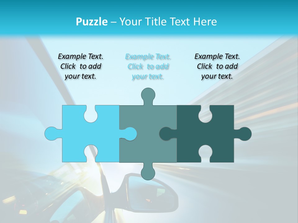 Urban Building Transportation PowerPoint Template