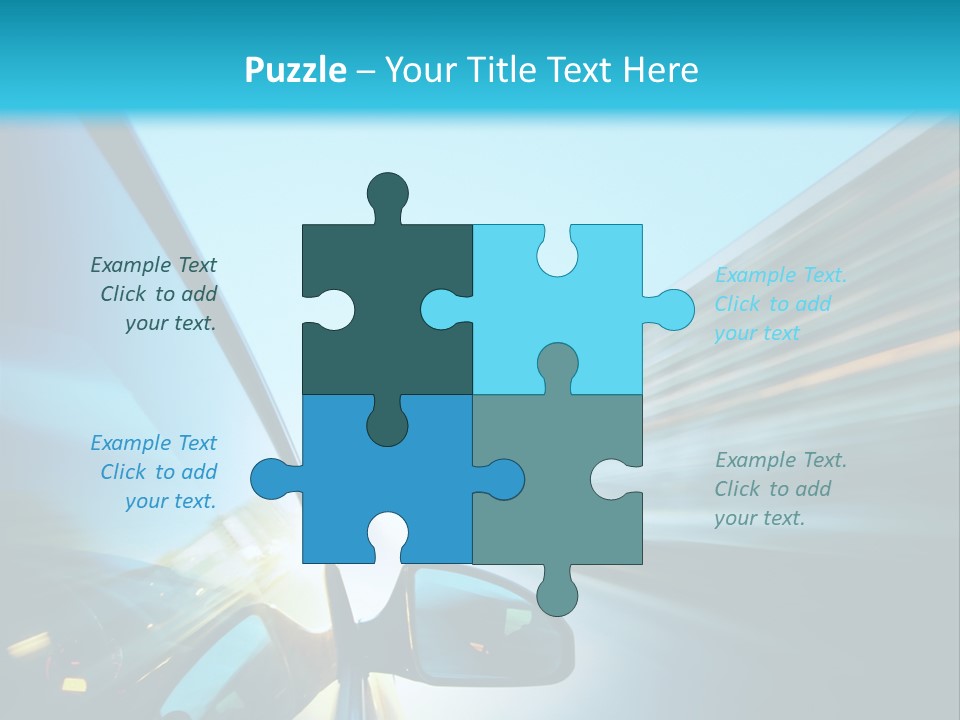 Urban Building Transportation PowerPoint Template