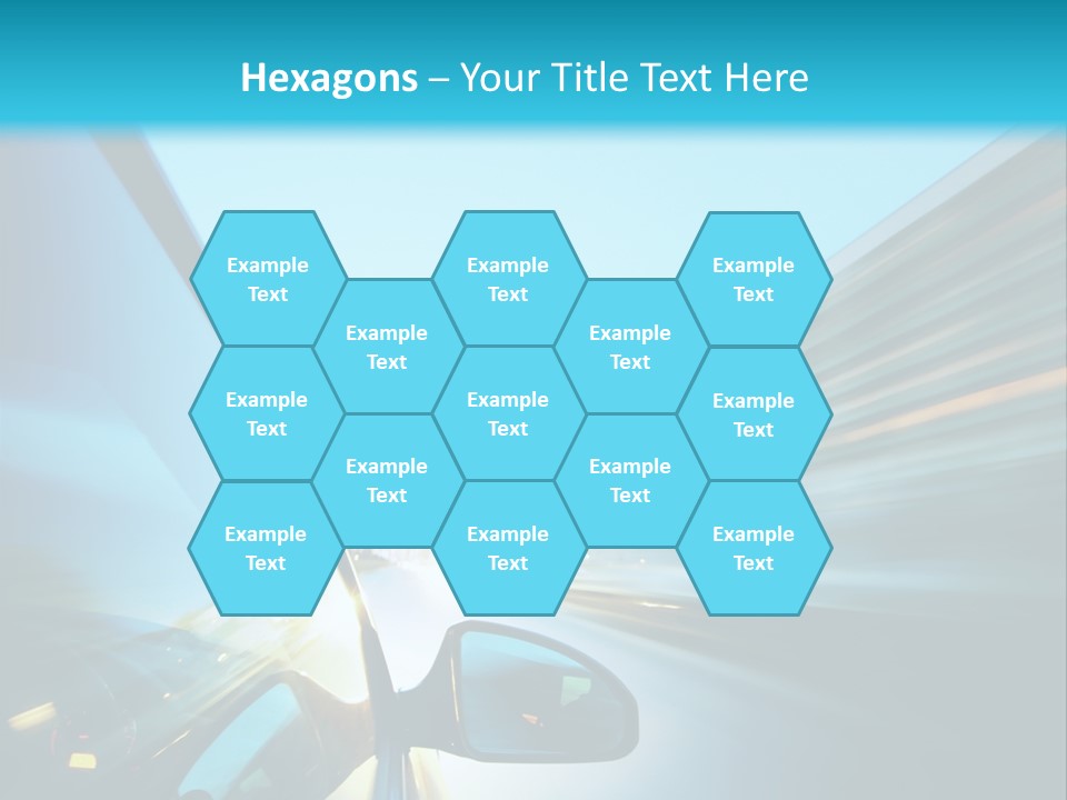 Urban Building Transportation PowerPoint Template