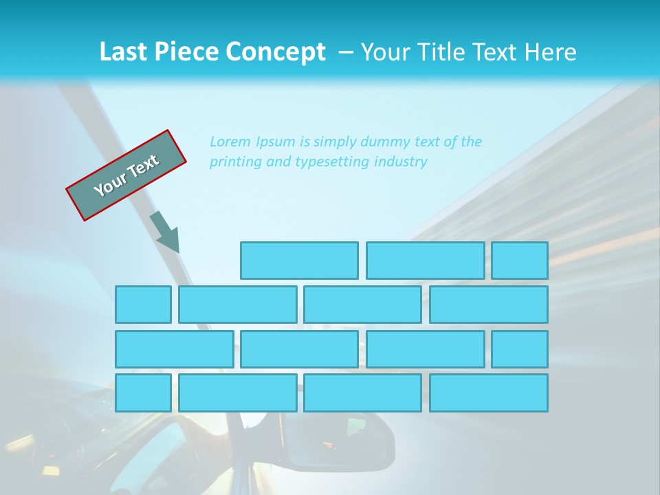 Urban Building Transportation PowerPoint Template