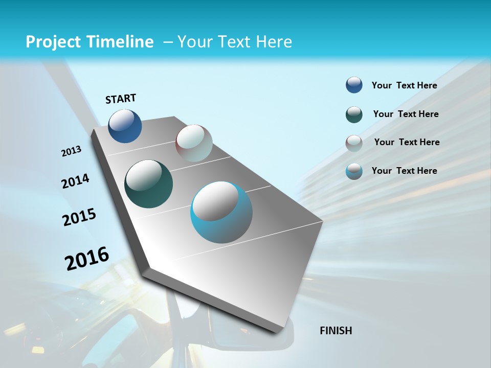 Urban Building Transportation PowerPoint Template