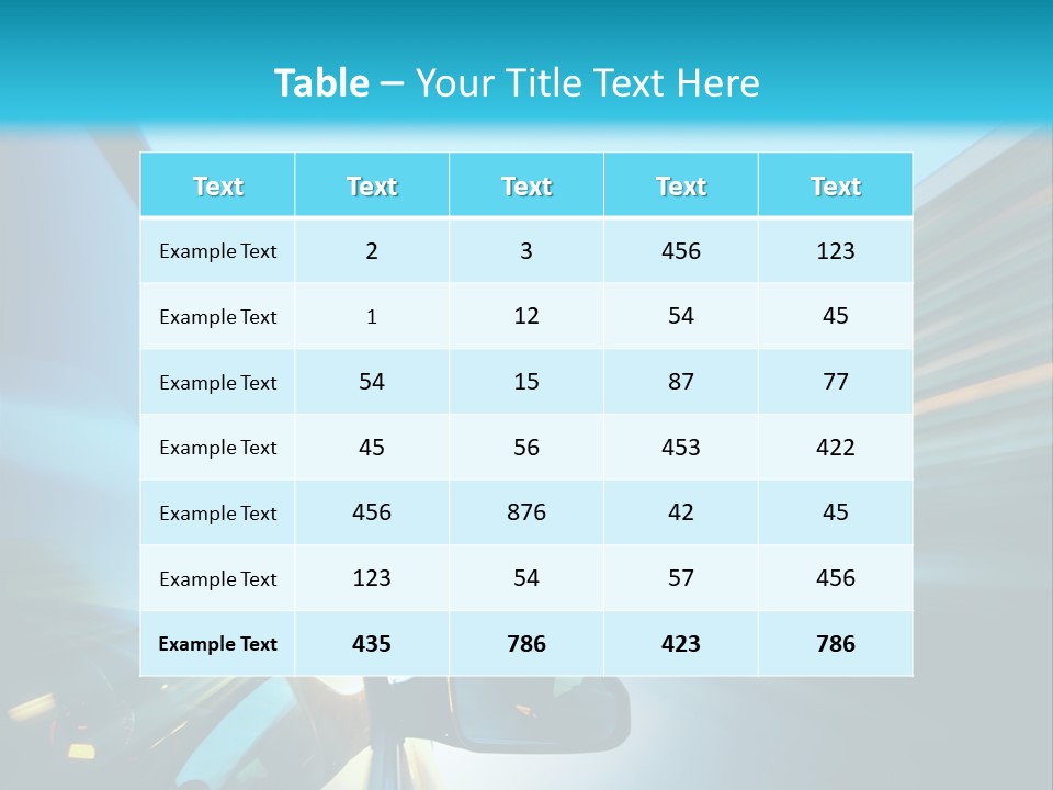 Urban Building Transportation PowerPoint Template