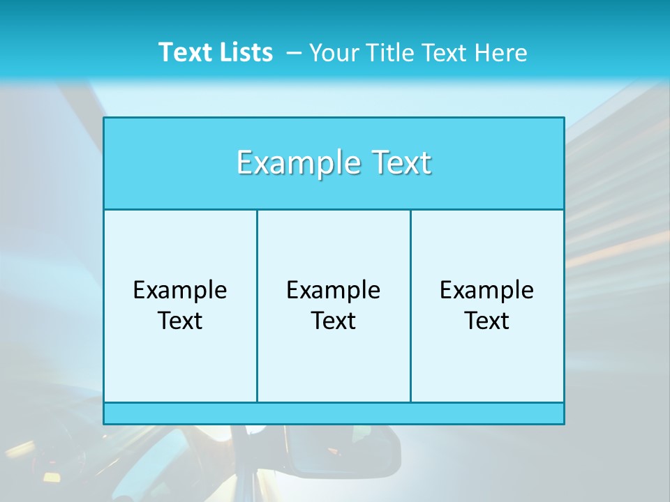Urban Building Transportation PowerPoint Template