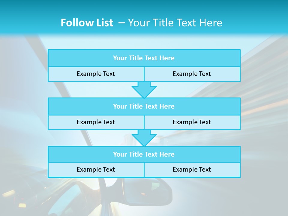 Urban Building Transportation PowerPoint Template
