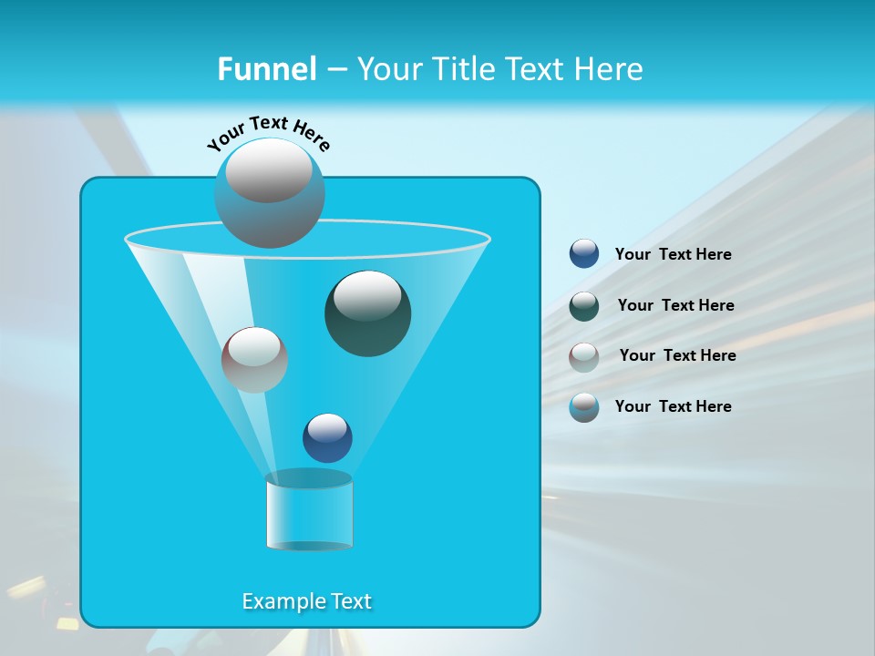 Urban Building Transportation PowerPoint Template