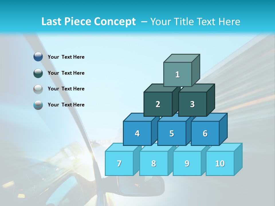 Urban Building Transportation PowerPoint Template