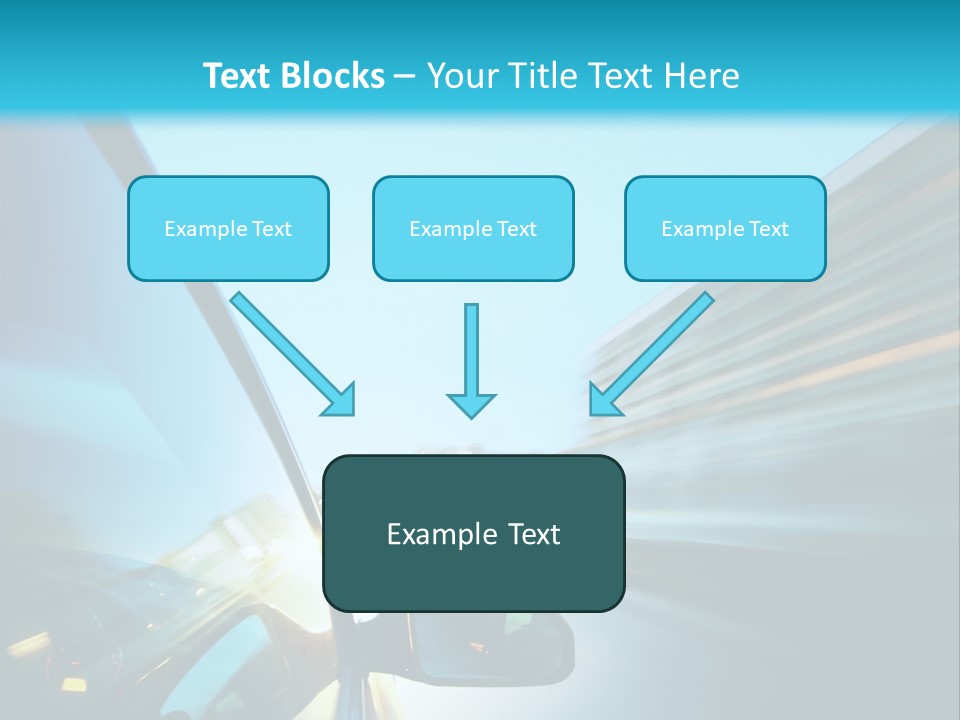 Urban Building Transportation PowerPoint Template