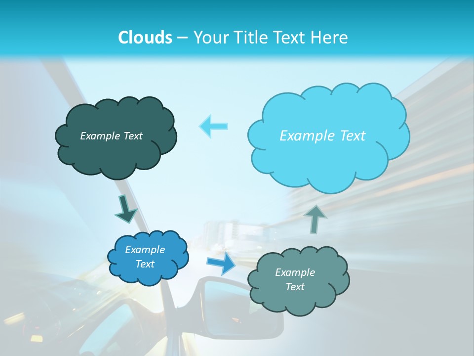 Urban Building Transportation PowerPoint Template
