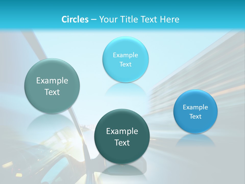 Urban Building Transportation PowerPoint Template
