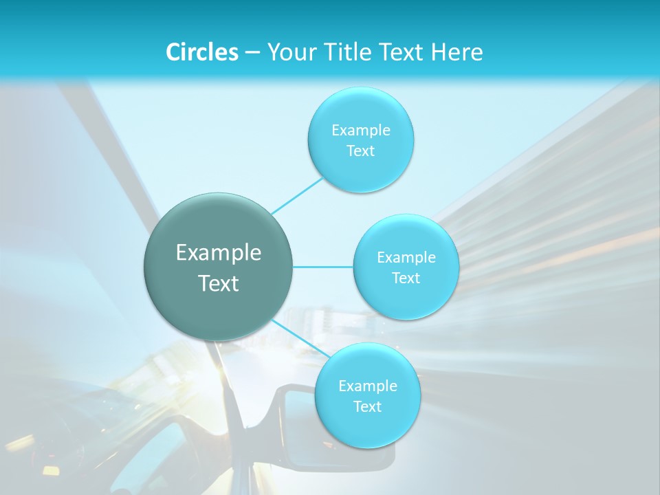 Urban Building Transportation PowerPoint Template