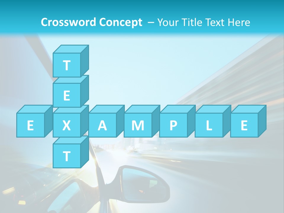 Urban Building Transportation PowerPoint Template