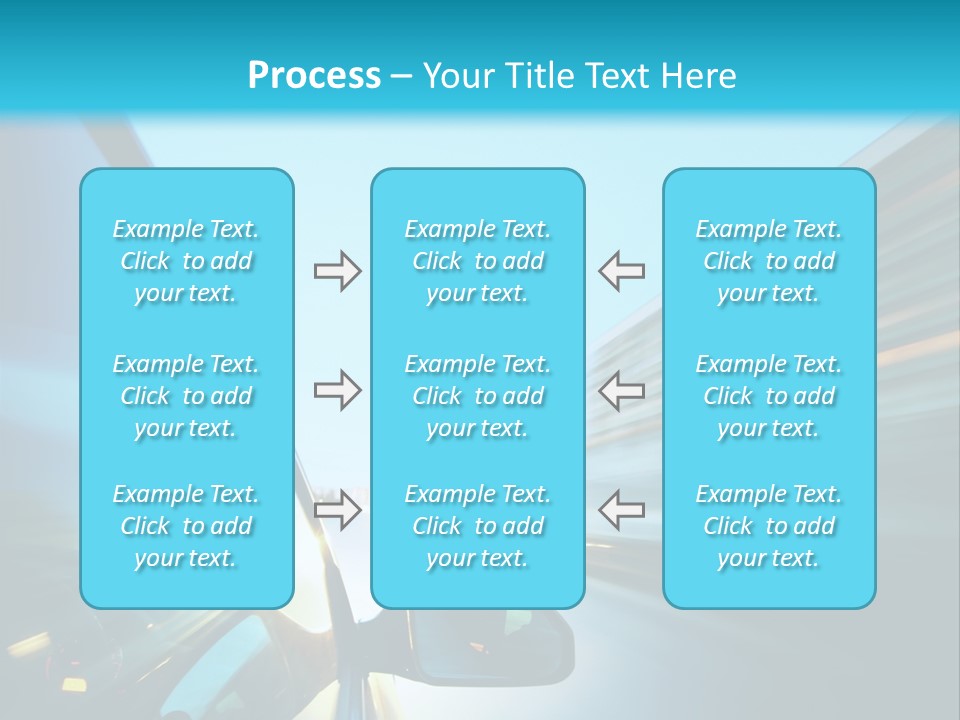Urban Building Transportation PowerPoint Template