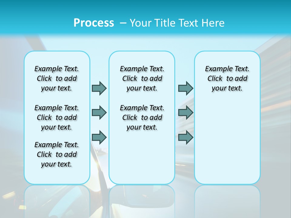 Urban Building Transportation PowerPoint Template
