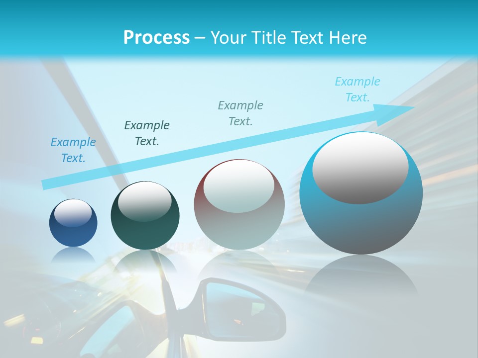 Urban Building Transportation PowerPoint Template