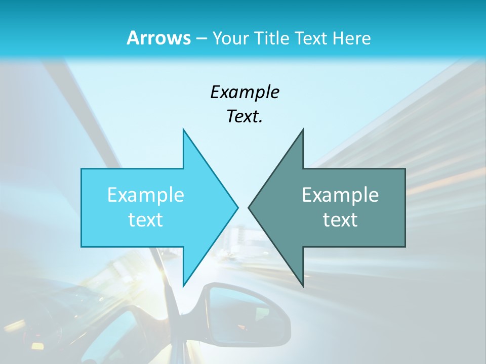 Urban Building Transportation PowerPoint Template