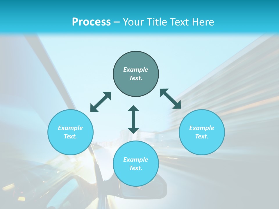 Urban Building Transportation PowerPoint Template