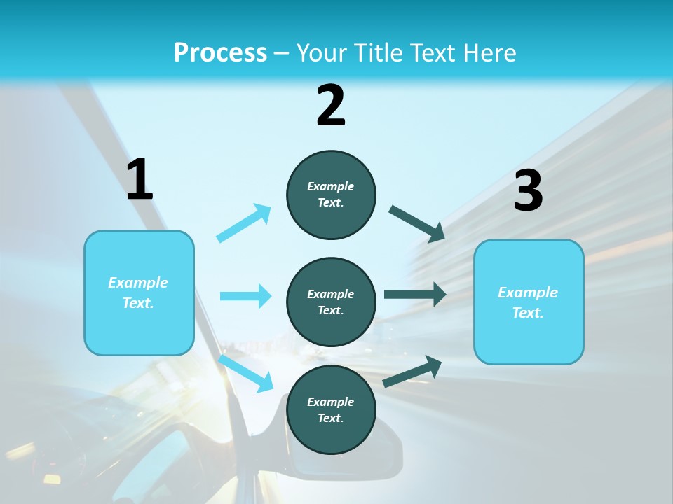 Urban Building Transportation PowerPoint Template
