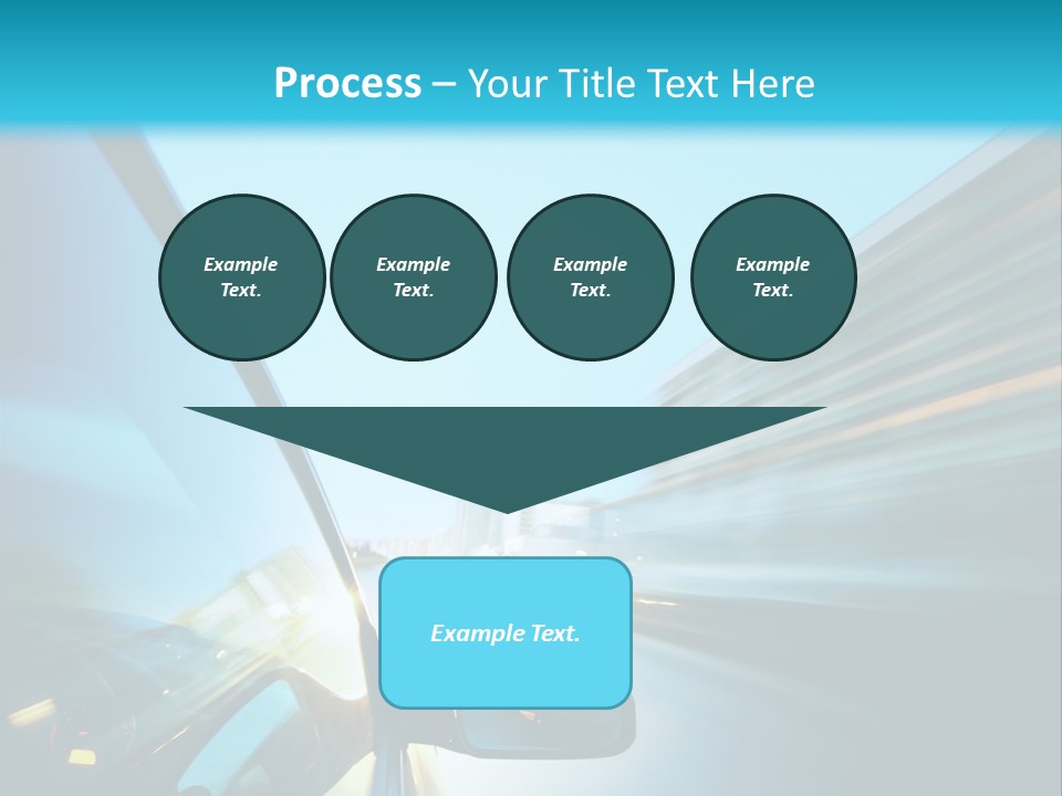 Urban Building Transportation PowerPoint Template