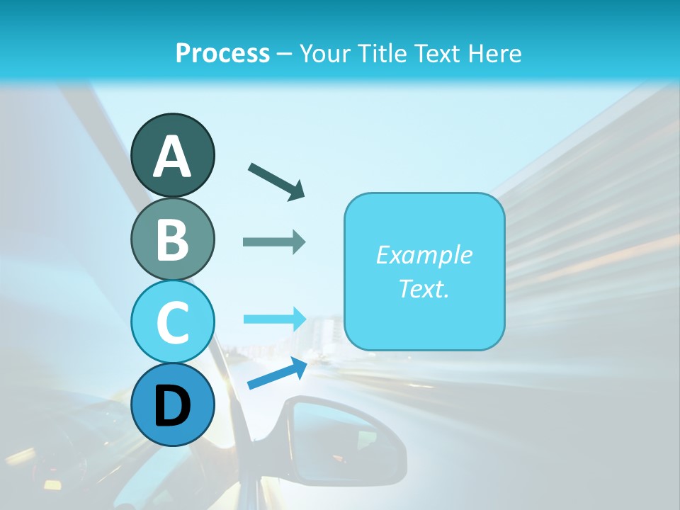 Urban Building Transportation PowerPoint Template