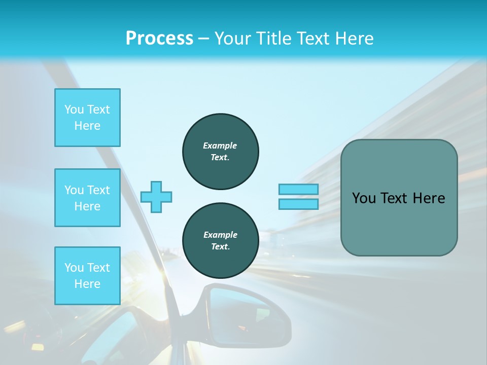 Urban Building Transportation PowerPoint Template
