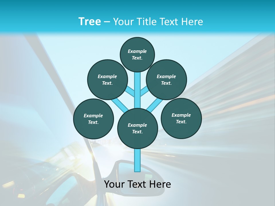 Urban Building Transportation PowerPoint Template