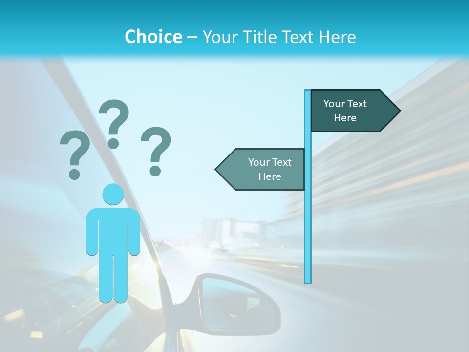 Urban Building Transportation PowerPoint Template