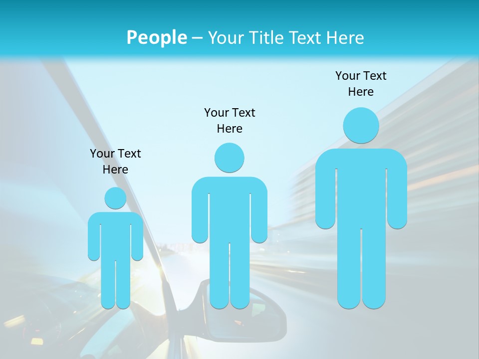 Urban Building Transportation PowerPoint Template