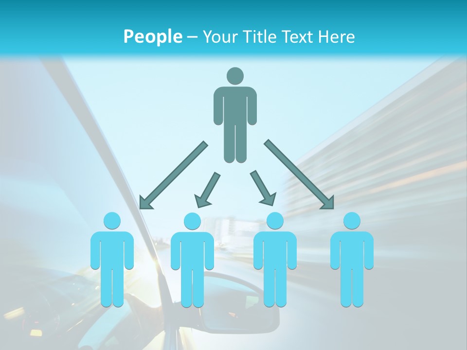 Urban Building Transportation PowerPoint Template