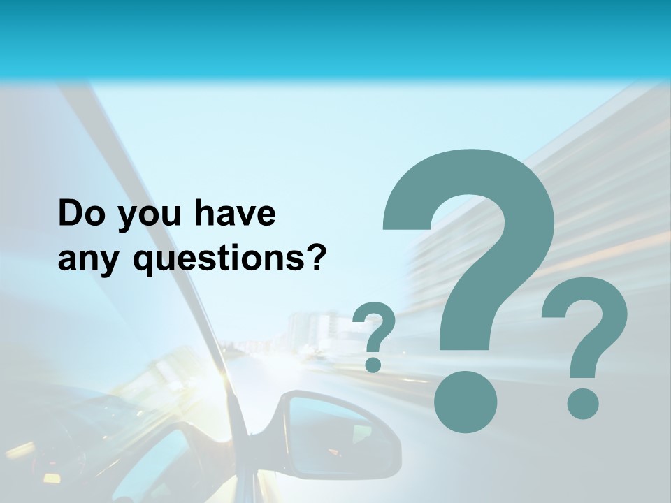 Urban Building Transportation PowerPoint Template