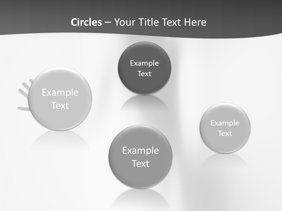 Girl Palm Body PowerPoint Template