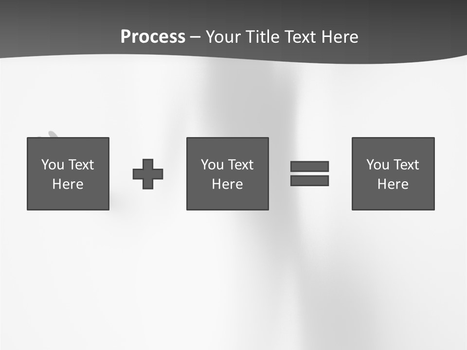 Girl Palm Body PowerPoint Template