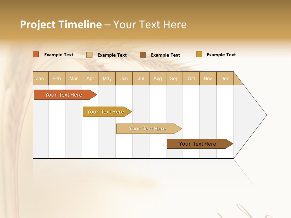 Wheat Agricultural Plant PowerPoint Template